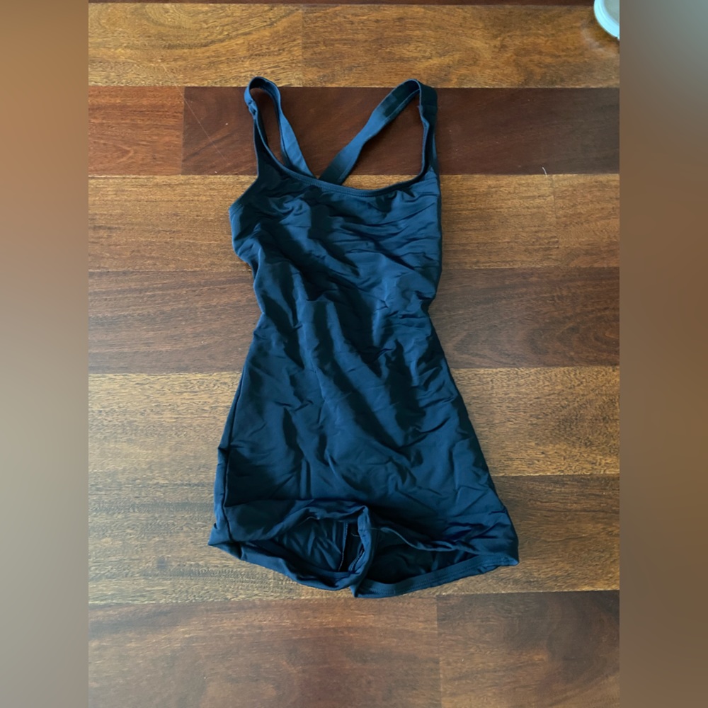 black jumpsuit/romper